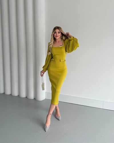 فستان كرستال