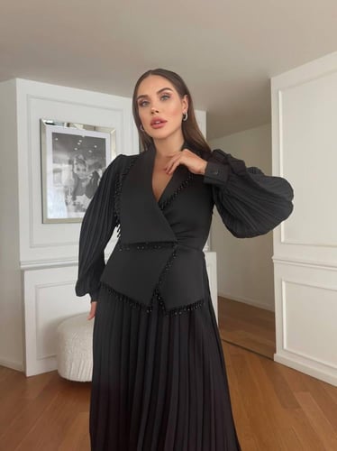 فستان كرستال