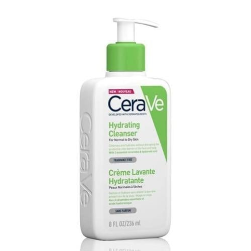 سيرافي غسول وجه 236 مل منظف مرطب للبشرة العادية وا...