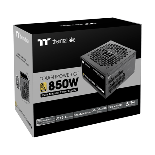 بورسبلاي 850 واط تصنيف ذهبي Thermaltake Fully Modu...
