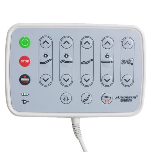 سرير كهربائي 6 حركات مطور عناية مركزة CPR