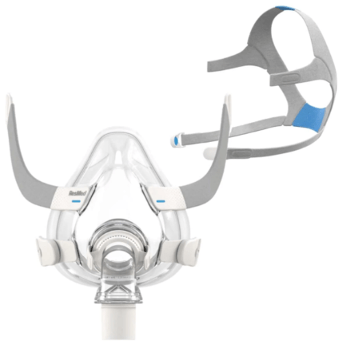 كمام سيباب من السيلكون من رزمد AirFit F20 ResMed C...