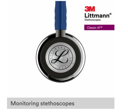 سماعة طبيب ليتمان 3M™ Littmann® 5863 Classic III™...