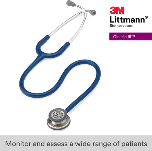 سماعة طبيب ليتمان 3M™ Littmann® 5622 Classic III™...