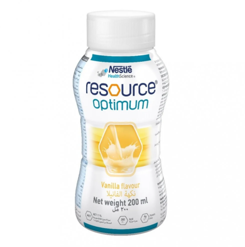 حليب نستلة ريسورس أوبتيمام بنكهة الفانيلا ( NESTLE...