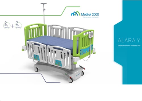سرير اطفال كهربائي ميكانيكي ALARA Y عناية مركزة مي...