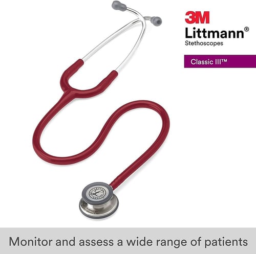 سماعة طبيب ليتمان 3M™ Littmann® 5627 Classic III™...