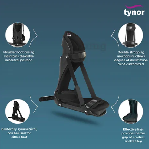 جبيرة قدم ليليه اثنى النوم موديل TYNOR D-41