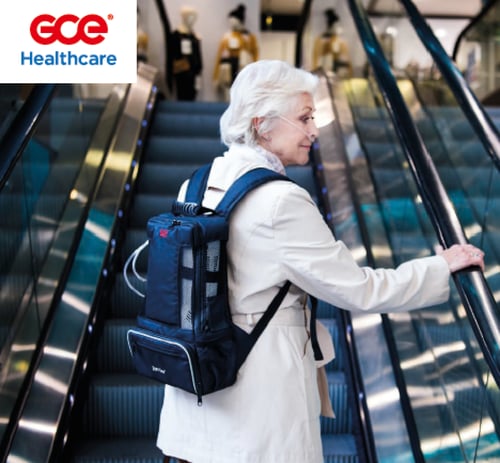 جهاز مولد اكسجين مع بطارية اضافية Zen-o lite