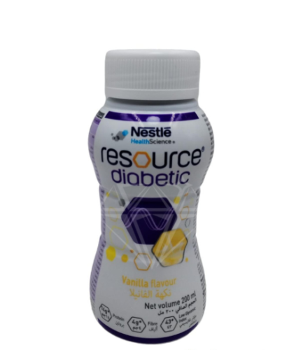 حليب نستلة ريسورس ديابيتك مكمل غذائي لمرضى السكر (...