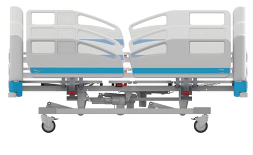 سرير كهربائي 4 حركات ميكانيكي عناية مركزة (120 سم)...