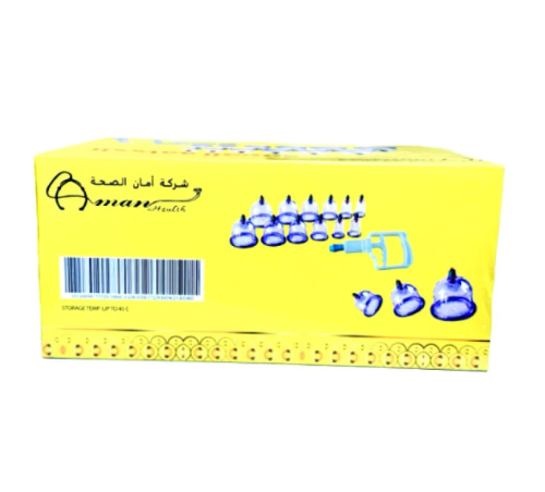 حجامة اصفر 6 كاسه