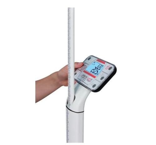 ميزان للوزن مع مقياس الطول امريكي 300 كجم DETECTO...