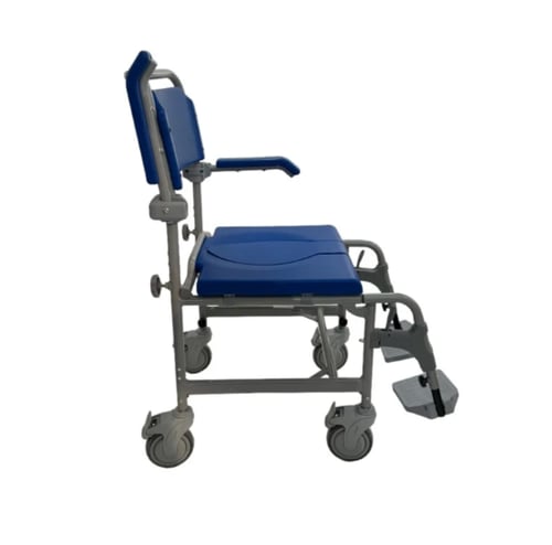 كرسي حمام عريض كفرات صغيرة مقاوم للصدا مطور C008