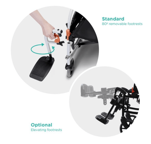 كرسي متحرك يدوي آجيل | AGILE