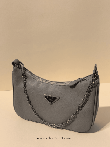 شنطة برادا - رمادي