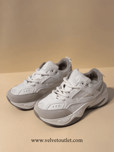 نايك - أبيض ورمادي نسائي