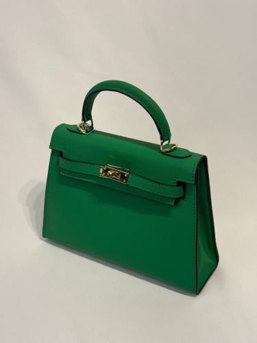 شنطة هيرمز - أخضر غامق