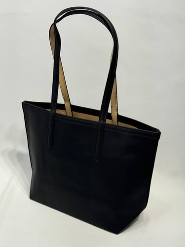 شنطة لاكوست جامعية - أسود كاكي