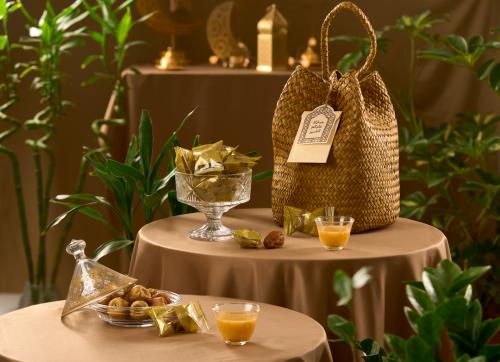 سلّة حصير تمر سكري مغلف 500 جرام