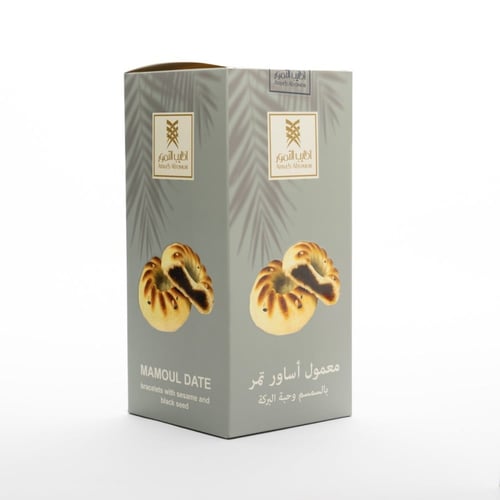 معمول تمر بالسمسم وحبة البركة 350 جرام