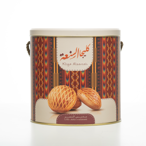 كليجا السنعة بالدبس أسطواني