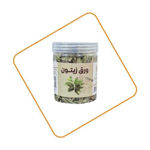 ورق زيتون بري علبة