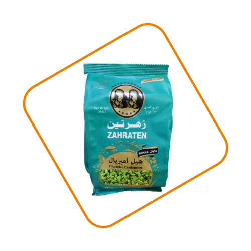 هيل زهرتين اخضر 250 ج