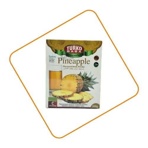مسحوق شراب بطعم الاناناس 300 ج