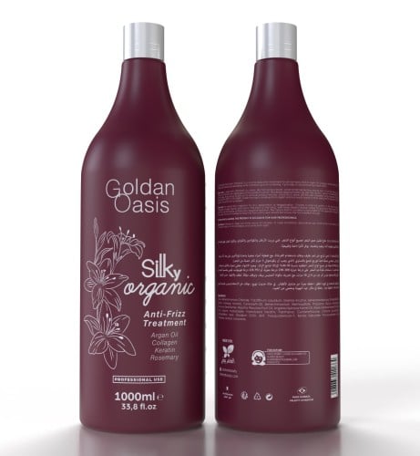 بروتين قولدن اوسيس سيلكي اوغانيك -1 لتر