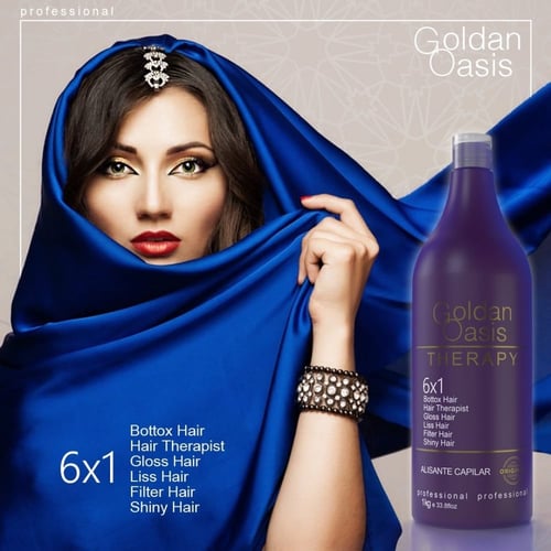 بروتين قولدن اوسيس 1 لتر + شامبو+بلسم+كريم