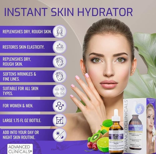 ادفانسيد كلينيكال سيروم الهيالورونيك - 52 مل