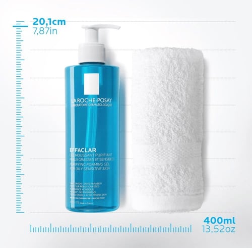 جل غسول رغوي إيفاكلار للبشرة الدهنية والحساسة من ل...
