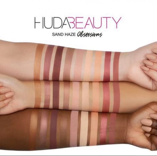 باليت ظلال للعيون هدى بيوتي اوبسيشن - haze sand