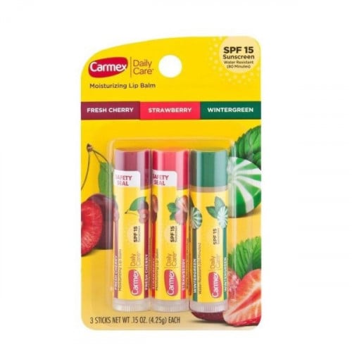 مجموعة معالج ومورد ومرطب للشفاه من كارميكس