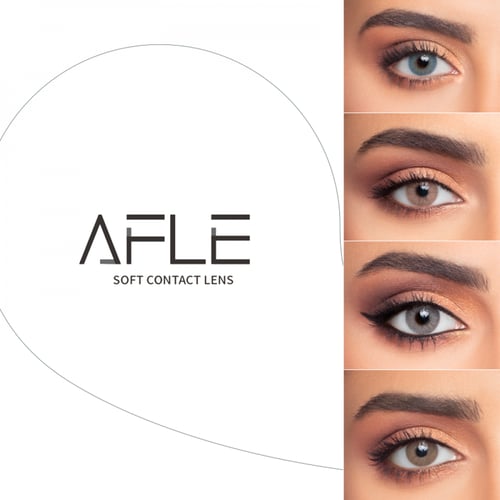 عدسات لاصقه ملونه من افل لون - ستروم