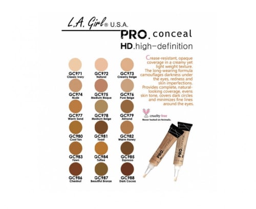 خافي عيوب كونسيلر برو من ال اي قيرل - GC990