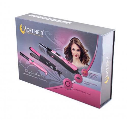 طقم 3 * 1 (مجفف + سيراميك + فير) من سوفت هير