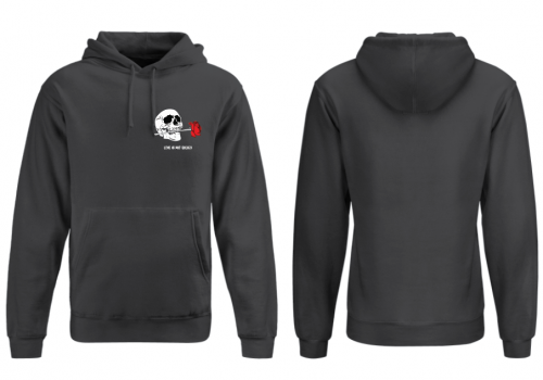 بلوفر هيكل عظمي مع ورده