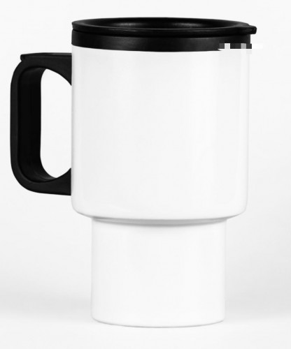 كوب حافظة حرارة ابيض على جوك