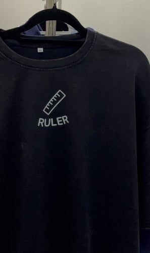 تيشيرت اوفر سايز براند ruler