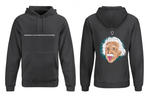 بلوفر Imagination is more important than knowledge