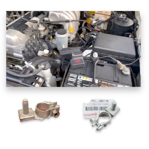 إصبع بطاريه لاندكروزر 1993 - 2007 اصلي