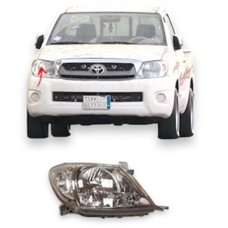 شمعه نور يمين هايلكس 2009 -,2011 اصلي