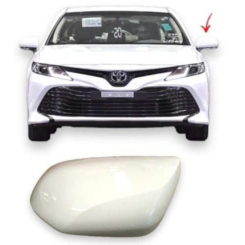 غطاء مرايه يسار 2018 - 2024 اصلي آلون ابيض