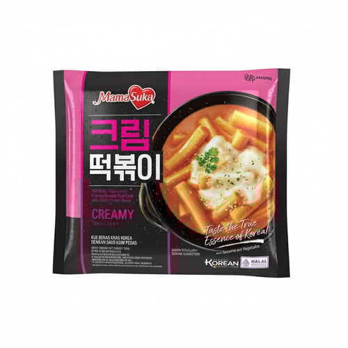 TOPOKKI CREAMYX134 GRM-كعكة الأرز الكورية توبوكي ب...