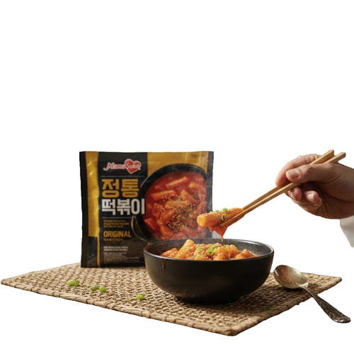 TOPOKKI ORIGINAL-X134 GRM-كعكة الأرز الكورية توبوك...