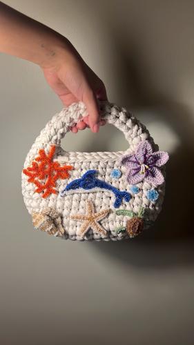 Beach vibes handbag- colorful