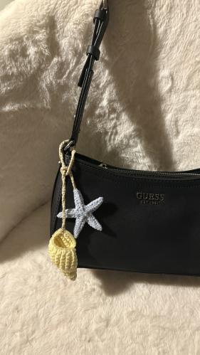 Bag charm- sea shells
