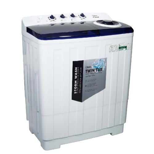 غسالة حوضين كليكون 18 ك ابيض